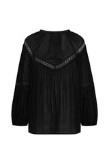 Teodora blouse, black