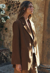 Dilettante Coat - Brick