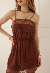Mila Lace mini dress