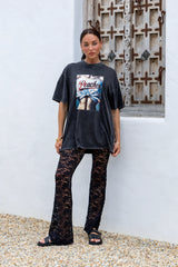 Dolce Lace Pants, black