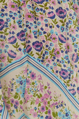 Impala Lily Handkerchief dress, iris