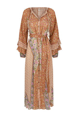 Sienna gown, clay