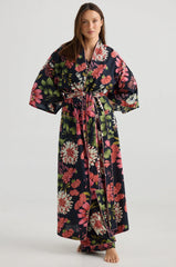 Salutation wildflower robe