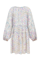 Belladonna Tunic Dress, Light Pastel