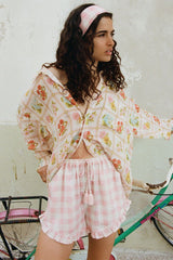 Flora Shirt. Pastel