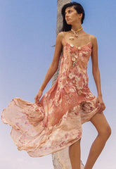Isola strappy dress, Sunfade