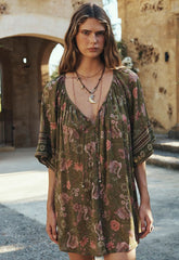 Swan Lake Tunic dress - Sage