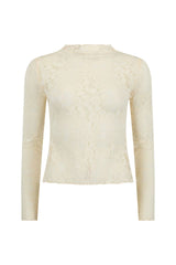 Juliette lace top vintage cream