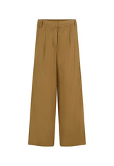 London Pleated Pants - Tan