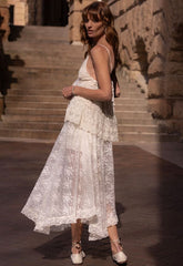 Labyrinth Lace Maxi Skirt