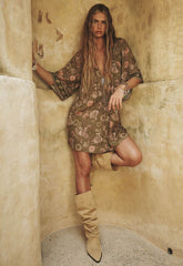 Swan Lake Tunic dress - Sage