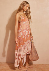 Isola strappy dress, Sunfade