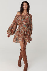 Mojave Lily Tunic Dress, Amber