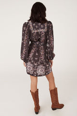 Rebel Spirit tunic dress,  Hyacinth