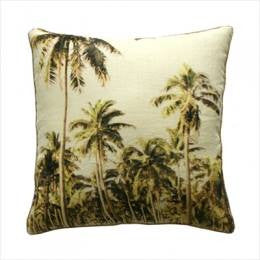 vintage palms cushion